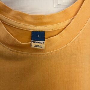 Old Navy Women's Orange Short Sleeve Tee